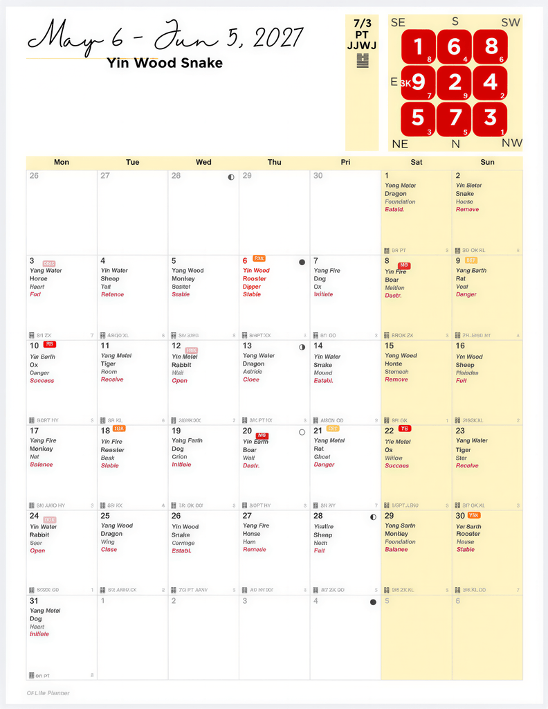 Qi life planner